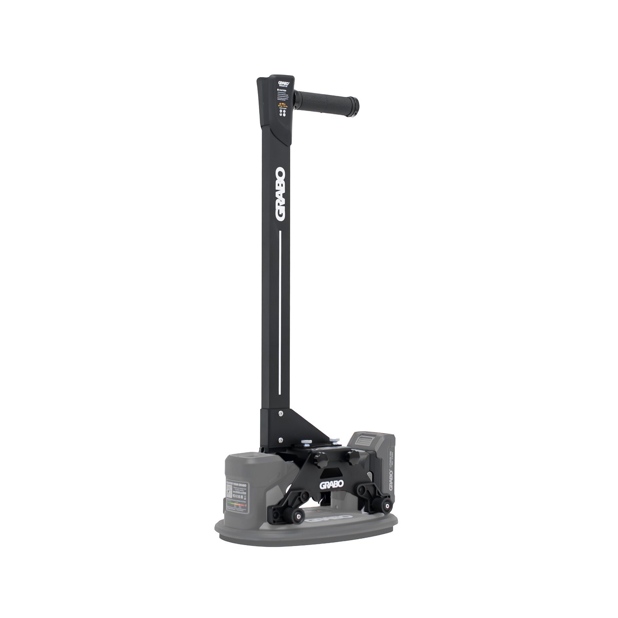 GRABO ERGUO S2 Extension Arm With Handlebar Controls and Attachment Plate, Stand Up Operation, ERG-S2